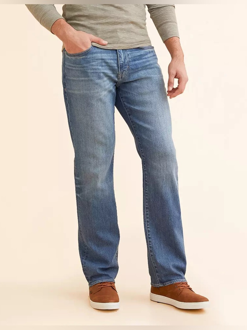 Buckle Outpost Makers Exclusive Straight Stretch Jeans Men 32x32 Mid-Rise $99.95